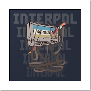 Interpol Cassette Posters and Art